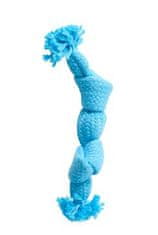 Buster Hračka pes Pískací lano, modrá, 23 cm, S