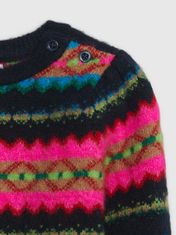 Gap Detský sveter s nórskym vzorom 6-12M
