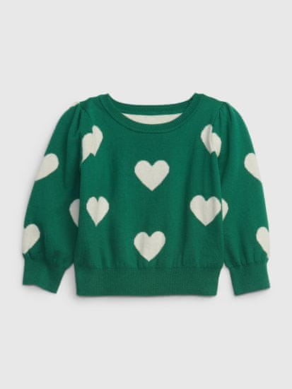 Gap Detský sveter so vzorom srdca