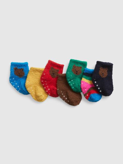 Gap Baby mäkké ponožky Brannan bear, 7 párov