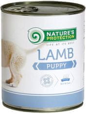 Nature's Protection Nature 'Protection Dog konz.Puppy jahňa 800 g