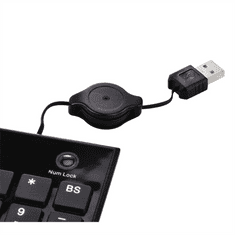 HAMA numerická klávesnica SK140 Slimline, čierna