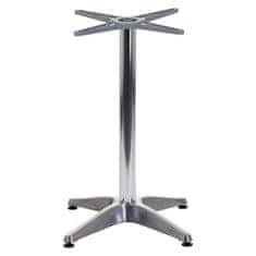 STEMA Hliníková stolová podnož SH-7003, pre domácnosť, kanceláriu, reštauráciu a hotel, 58x71,5 cm
