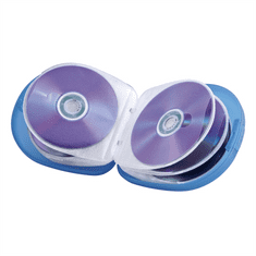HAMA CD Case 24, modrá transparentná