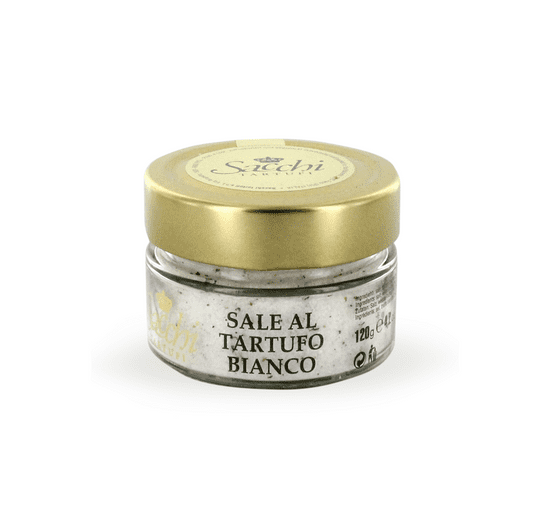 Sacchi Tartufi Jemná morská soľ s bielou hľuzovkou, 120 g