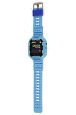 Helmer detské hodinky LK 708 s GPS lokátorom / dotykový display / IP67 / micro SIM / kompatibilný s Android a iOS / modré