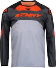 Kenny dres FORCE 23 černo-oranžovo-sivý S