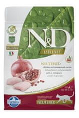 N&D N & D PRIME CAT Neutered Chicken & Pomegranate 300g