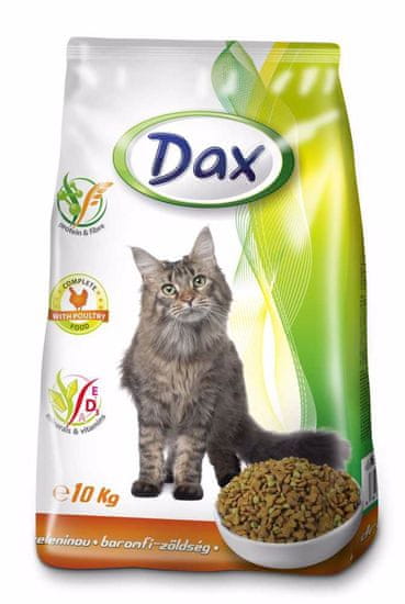 DAX Cat granule hydinové so zeleninou 10 kg