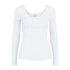 Pieces Dámske tričko PCKITTE Slim Fit 17101437 Bright White (Veľkosť S)