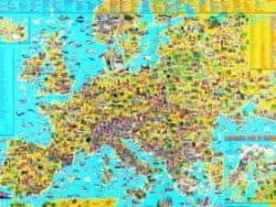 Detská mapa Európy