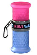 KIWI WALKER Cestovná fľaša 2in1 ružovo-modrá 750+500ml KW
