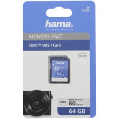 HAMA SDXC 64 GB Class 10, UHS-I 90 MB/s