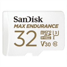 SanDisk MAX ENDURANCE microSDHC Card s adaptérom 32GB