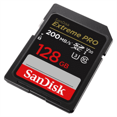 SanDisk Extreme PRO 128GB SDXC Memory Card 200MB/s a 90MB/s, UHS-I, Class 10, U3, V30