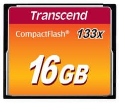 Transcend 16GB CF (133X) pamäťová karta (MLC)