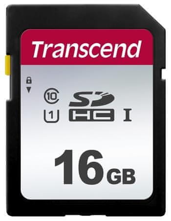 Transcend 16GB SDHC 300S (Class 10) UHS-I U1 pamäťová karta