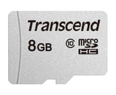 Transcend 8GB microSDHC 300S (Class 10) pamäťová karta (bez adaptéra)