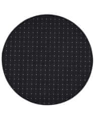 AKCIA: 300x300 (prúmer) kruh cm Kusový koberec Udinese antracit guľatý 300x300 (priemer) kruh
