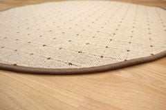 AKCIA: 400x400 (prúmer) kruh cm Kusový koberec Udinese béžový new kruh 400x400 (priemer) kruh