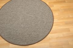 Vopi Kusový koberec Nature svetle béžový okrúhly 57x57 (priemer) kruh