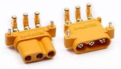 YUNIQUE GREEN-CLEAN Vysoko kvalitné konektory MR30 PW, mužsko-ženské, konektory pre batérie modelu Rc Lipo, 5 párov