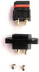 YUNIQUE GREEN-CLEAN 5ks XT60E-1 Plug Male Vysoko kvalitné konektory pre RC Lipo Model batérie Color Black
