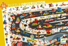 Djeco Puzzle Observation: Rallye 54 dielikov