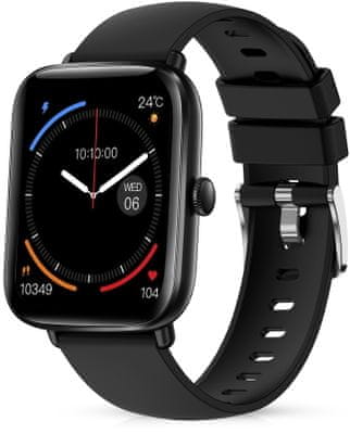 Inteligentné hodinky Niceboy WATCH Lite 3 výkonné inteligentné hodinky Bluetooth 5.0 notifikácia z telefónu Android iOS dlhá výdrž batérie monitoring spánku SpO2 meranie tepu meranie tlaku TFT displej výkonné dostupné hodinky športové režimy ovládanie hudobného prehrávača sledovanie menštruačného cyklu