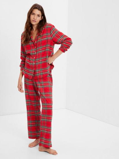 Gap Flanelové kockované pyžamo