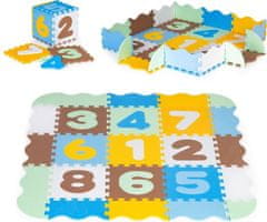 EcoToys Penové puzzle Číslice s okrajmi