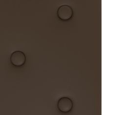 Vidaxl Nástenné panely 12 ks hnedé 60x30 cm umelá koža 2,16 m²