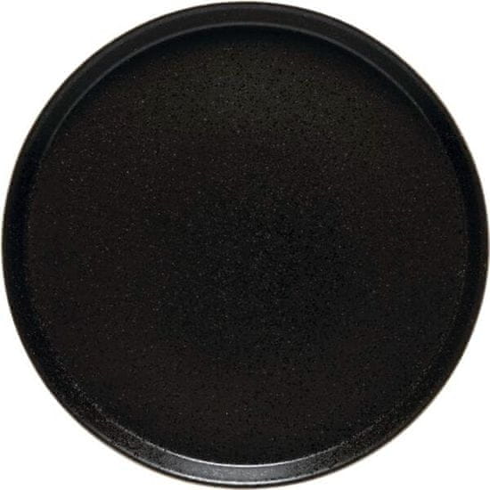 Costa Nova Tanier plytký Notos 29,7 cm, čierny, vyvýšený okraj, 6x