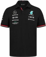 Mercedes-Benz polo tričko AMG Petronas F1 Team černo-modro-bielo-červeno-šedé M