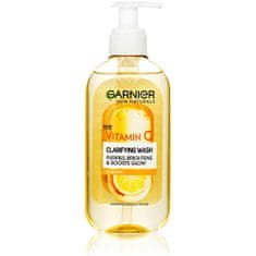 Garnier Rozjasňujúci čistiaci gél s vitamínom C Skin Natura l s ( Clarify ing Wash) 200 ml