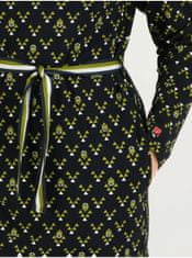 Šaty na denné nosenie pre ženy Blutsgeschwister - čierna, zelená L