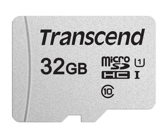 Transcend 32GB microSDHC 300S UHS-I U1 (Class 10) pamäťová karta (bez adaptéra)