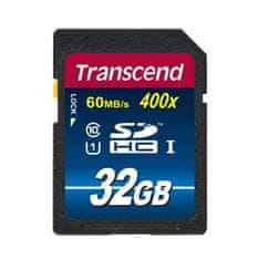 Transcend 32GB SDHC (Class10) UHS-I 400X (Premium) pamäťová karta