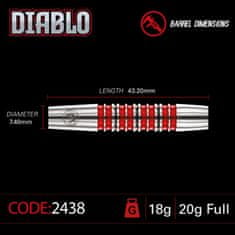 Šípky Diablo - Torpedo - 20g