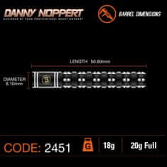 Šípky Danny Noppert - 20g