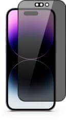 EPICO tvrdené sklo Edge to Edge PRIVACY GLASS IM pro Apple iPhone 13 / 13 Pro / iPhone 14, čierna