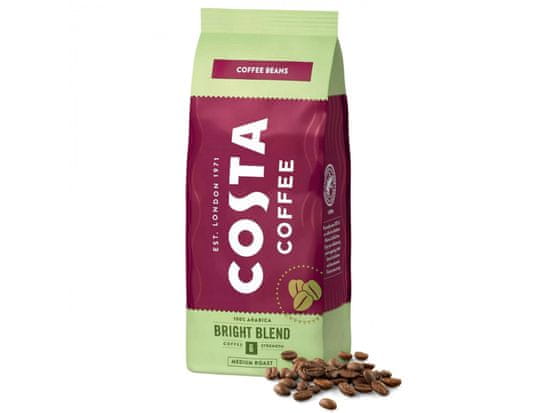COSTA COFFEE Costa Coffee Bright Blend stredne zrnková káva, zrnková káva 1kg