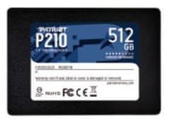 P210/512GB/SSD/2.5"/SATA/3R