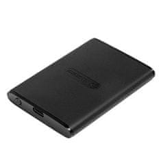 ESD270C 500GB USB 3.1 Gen2 (USB-C) Externý SSD disk (3D TLC), 520MB/R, 460MB/W, kompaktné rozmery, čierny