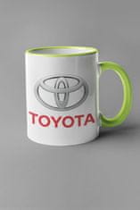 Superpotlac Šálka s logom auta Toyota, Červená