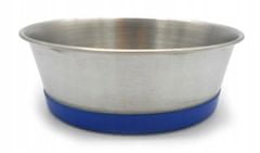 Hobby Kovová miska pre psov s gumovou podložkou 900 ml