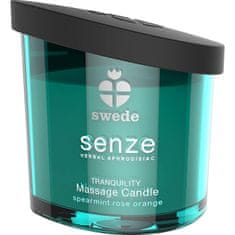 Swede Swede Senze Tranquility Massage Candle (50 ml), aromatická masážna sviečka