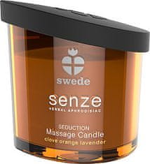 Swede Swede Senze Seduction Massage Candle (50 ml), aromatická masážna sviečka
