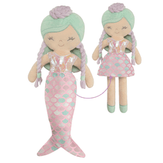 Sun City Plyšová bábika 2v1 Ocean Fantasy - 36 cm s kolískou