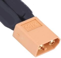 YUNIQUE GREEN-CLEAN XT60 konektorový zástrčkový káblový adaptér pre konektor pre paralelnú batériu 14Awg kábel pre RC Lipo (1 samica až 2 muži), 1 kus
